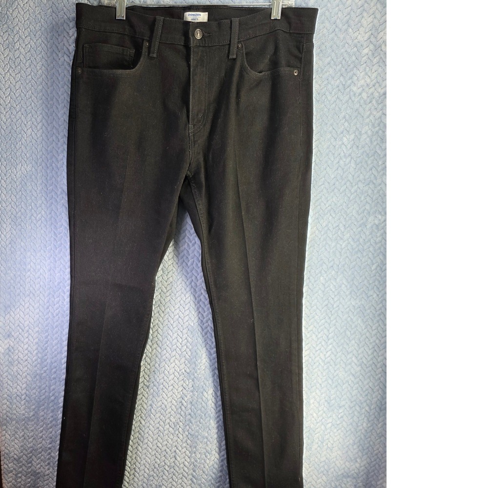 Denizen from Levis 216 Slim Fit‎ Jeans Mens 35x31 Black Stretch Denim Pants